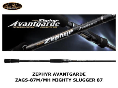 Спиннинг Evergreen Zephyr Avantgarde ZAGS-87M/MH Mighty Slugger 2.6m 12-50gr