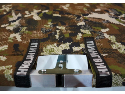 Раскладушка Пингвин складная в чехле 205/65cm + пятаки