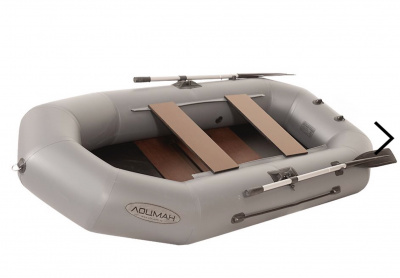 Лодка гребная под мотор Лоцман Профи С-300 МРС (серый)