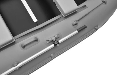 Лодка ПВХ Roger Hunter 3200 Киль (серый-графит)