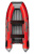 Надувная ПВХ лодка X-River Agent 390 НДНД (оранжево-серый, серая фурнитура)