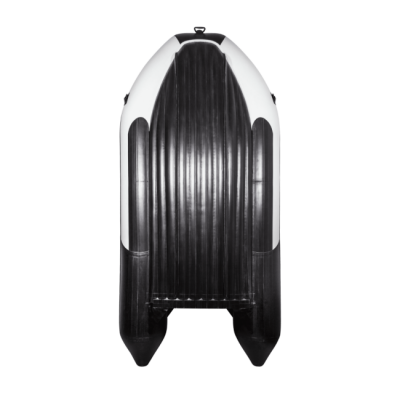 Лодка ПВХ Ривьера 3600 НДНД "Комби" светло-серый/черный