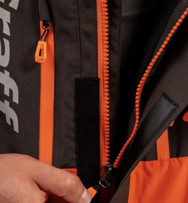 Костюм рыболовный Graff (поплавок -15°С) (215ОВ-11 черно-оранжевый) размер XL (176-182)