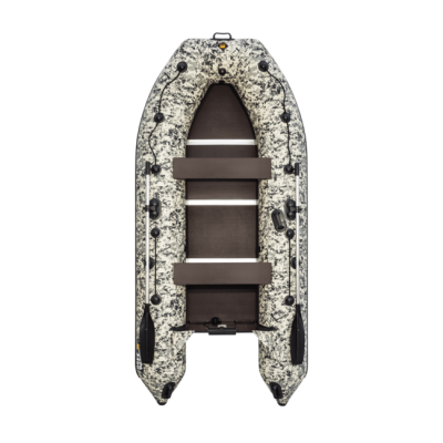 Лодка ПВХ Ривьера Компакт 3400 СК "Камуфляж" пиксель