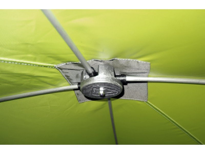 Походная баня Пингвин Призма Премиум (1-сл) 215*215 cm Композит (бело-зеленый)