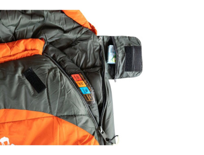 Спальный мешок кокон Tramp Oimyakon T-Loft Compact Olive (левый) 200*80*50 см (-30°C)