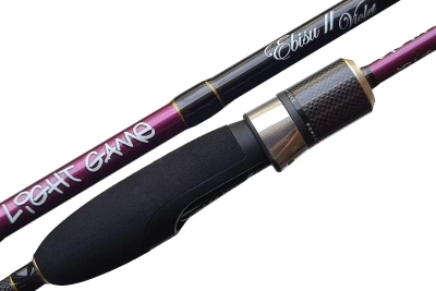 Спиннинг Crazy Fish Ebisu II Violet SV662UL Light game New Style 1.98m 0.6-5gr