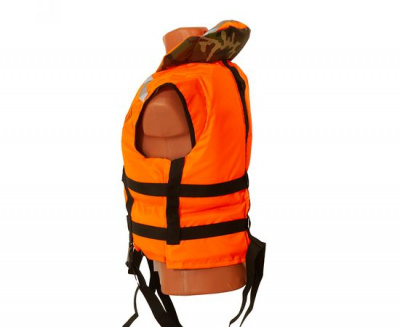 Жилет спасательный Ковчег Хобби двусторонний до 90 кг