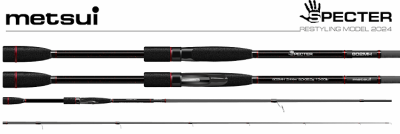 Спиннинг Metsui 24 Specter 802L 2.44m 3-12gr