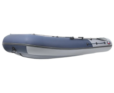 Лодка Grouper GR 350 НДНД (серо - синий) модель 2025 г