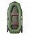 Лодка гребная под мотор Лоцман Профи 280 (зелёный)