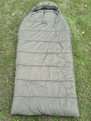 Спальный мешок кокон Tramp Troll T-Loft Compact Olive (левый) 200*90*85 см (-25°C)