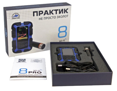 Эхолот "Практик 8 PRO Wi-Fi" Новинка! (подключение к приложению "Мой Практик")
