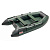 Лодка ПВХ Roger ТРОФЕЙ 3300 НДНД (зелено-черный)
