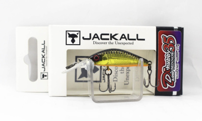 Воблер Jackall Chubby 38 Diving #Gold Black 