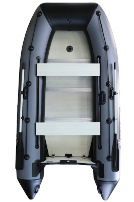 Лодка Polar Bird 360М New Merlin Стеклокомпозит (чёрно-серый)