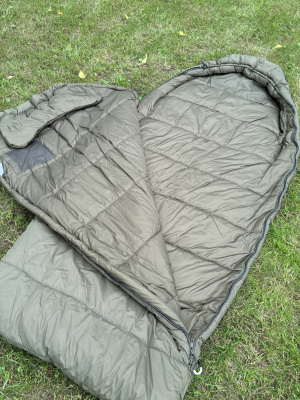 Спальный мешок кокон Tramp Troll T-Loft Regular Olive (правый) 220*95*85 см (-25°C)