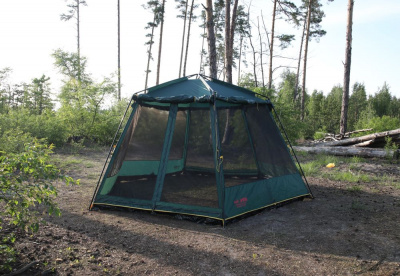 Палатка-Шатер TRAMP Mosquito LUX Green 4.3х3.7х2.25 м (V2)
