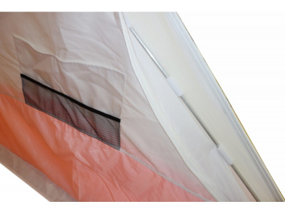 Зимняя палатка Призма Премиум STRONG (2-сл) 225*215 (бело-оранжевый)