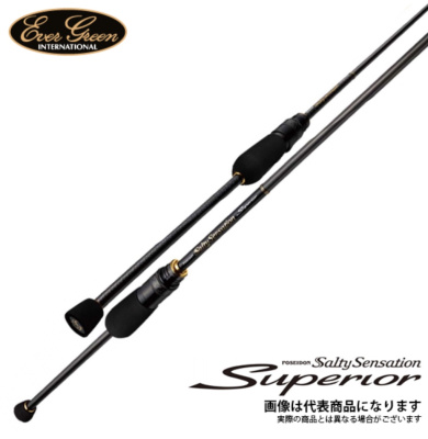 Спиннинг Evergreen Poseidon Salty Sensation Superior D-Attacker SPRS-76MH-S 2.28m 1-18gr