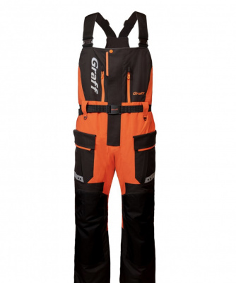 Костюм рыболовный Graff (поплавок -15°С) (215ОВ-11 черно-оранжевый) размер XXXL (176-182)