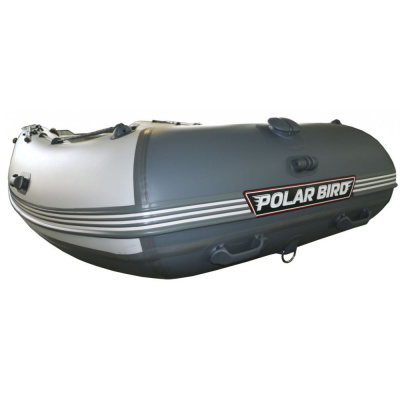 Лодка Polar Bird 340M Merlin НДНД Стеклокомпозит (чёрно-серый)