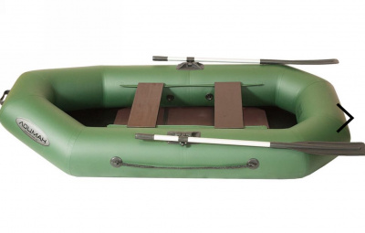 Лодка гребная Лоцман С-260 ЖС (зелёный)