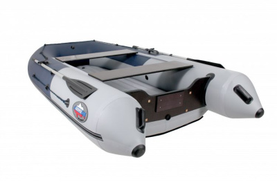 Лодка Grouper GR 335W (кокпит 80 см) НДНД (графитово - серый) модель 2026 г