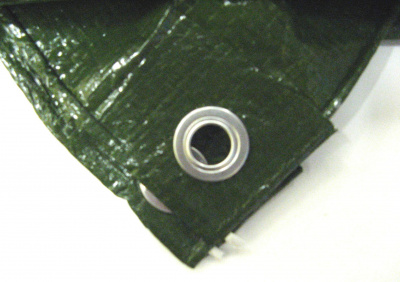 Тент TRAMP LITE 6х8 м Терпаулинг, зеленый (V2)