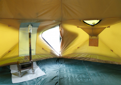 Всесезонная Универсальная палатка Лотос КубоЗонт 6-У Компакт (520х450/255 см)