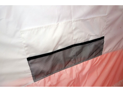 Всесезонная палатка Призма Шелтерс Премиум (1-сл) 215*215 (бело-синий)