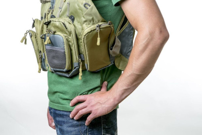 Жилет рыболовный разгрузочный Tramp Angler S/M