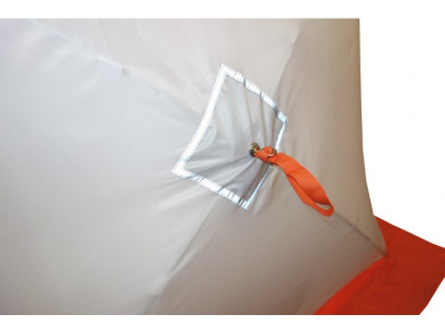 Зимняя палатка Призма BRAND NEW (2-сл) 200*185 (бело-орананжевый)