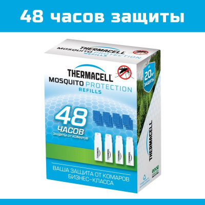 Набор запасной Thermacell (4 газовых картриджа + 12 пластин)