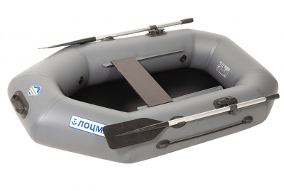 Лодка гребная Лоцман Стандарт 200 (серый)
