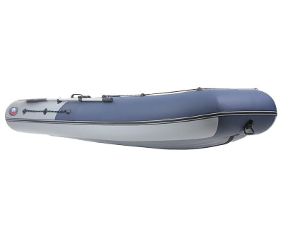 Лодка Grouper GR 350 НДНД (серо - синий) модель 2025 г