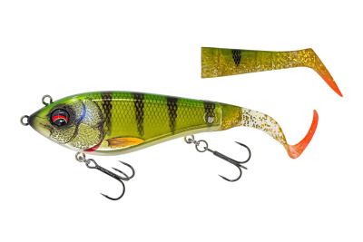 Воблер SAVAGE Gear Deviator Tail 16.5cm 50gr Slow Sinking #SS CHAROME PERCH