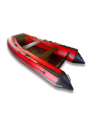 Лодка ПВХ ORCA 325НД (красно- черный)