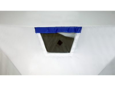 Всесезонная палатка Призма Шелтерс Big Twin (2-сл) 430*215 (бело-синий)