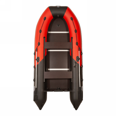 Лодка моторная килевая Пилот М-330 ЖС (красно-чёрный)