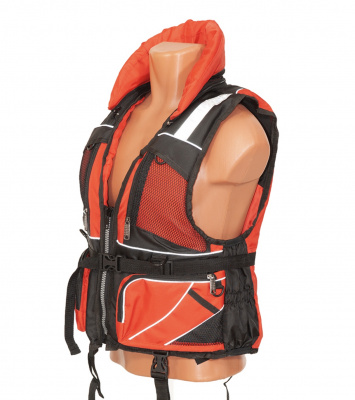 Жилет спасательный Ковчег Премиум до 60 кг (красный)