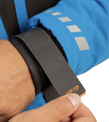 Костюм рыболовный Graff (поплавок -15°С) (215ОВ-3 черно-голубой) размер XXXL (176-182)