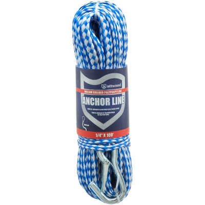 Веревка Якорная Attwood ( 10.0mm х 30м)