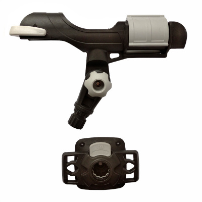 Держатель удилища с пластиковым креплением №2 на жёсткий борт