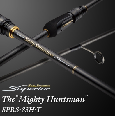 Спиннинг EverGreen Poseidon Salty Sensation Superior The "Mighty Huntsman" SPRS-83H-T 2.51m 1.5-30gr