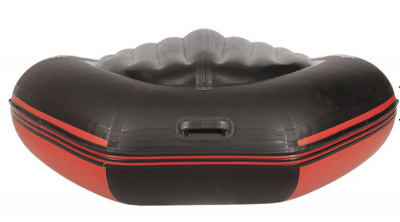 Лодка моторная килевая Лоцман М-350 НД НД Премиум (красно-чёрный)