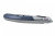 Лодка Grouper GR 335W (кокпит 80 см) НДНД (серо - синий) модель 2026 г