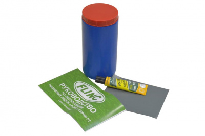 Моторно-гребная лодка Flinc FT320K (графитово - оранжевый) модель 2025 г